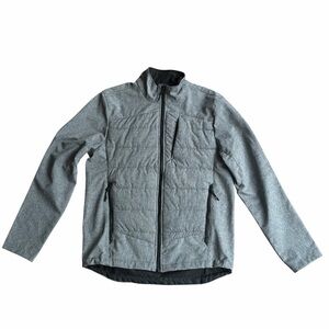 C9 Champion Men’s Gray Softshell Jacket Full Zip Zip Pockets Size M